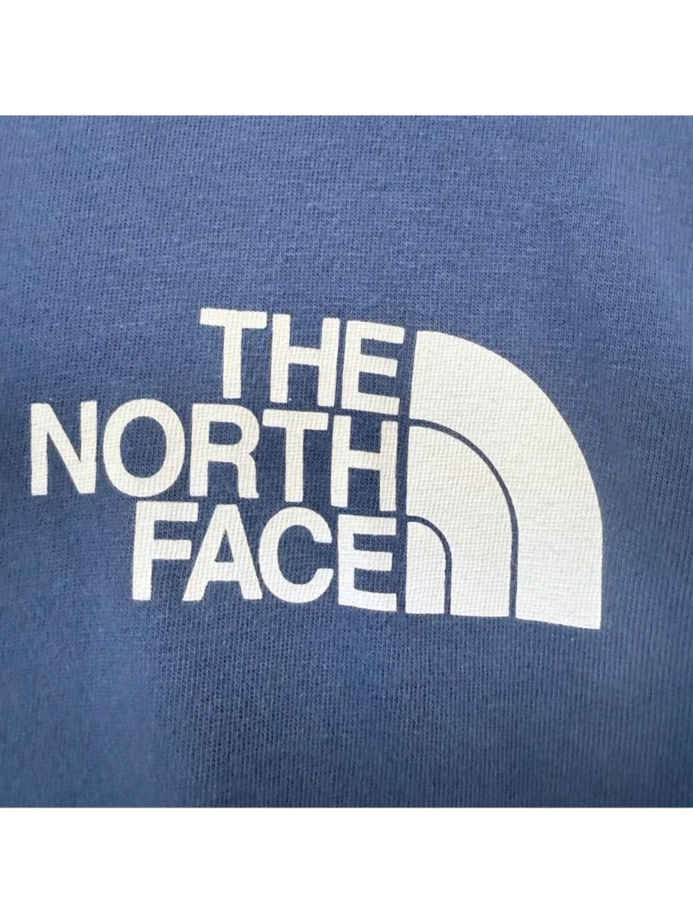 The North Face Men's T-shirt Size 4X Navy Blue Logo Graphic Tee Big Tall Casual